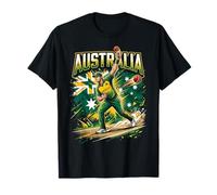 Dynamic Australia Cricket Fast Bowler Men Boys T-Shirt