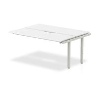 Evolve B2B Ext Kit White Frame Bench Desk 1400 White - BE191