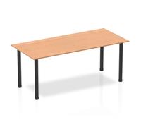 Impulse 1800 Table Oak Black Leg - 26132DY