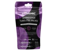 Dynamic Bike Care Bar Keeper Tubeless Valves Silver 100 mm 100 mm Black