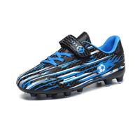 Dynamic Boys' Football Boots with Long Studs for Youth Training Competition Play on the Lawn Pitch, darkblue, 11.5 UK Child
