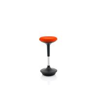 Sitall Deluxe Visitor Stool Mandarin Fabric Seat - BR000213