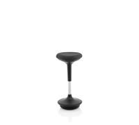 Sittall Deluxe Stool Black Fabric Seat