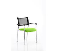 dynamic Brunswick Visitor Chair Fixed Armrest Myrrh Green 115 kg Brunswick 550 x 610 x 840 mm