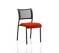 dynamic Brunswick Visitor Chair Tabasco Orange 115 kg 550 x 610 x 840 mm