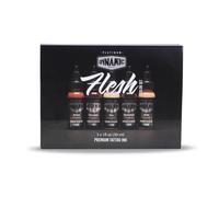 Dynamic Color Co Tattoo Ink Set Flesh Tones - Explore Precision with 5 Natural Shades (1 Oz Each) from The Platinum Collection. Reach Compliant, Crafted in Spain.