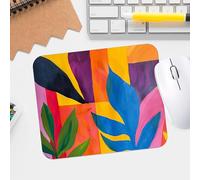 Dynamic Colors Art Mouse Pad - Premium-Textured Waterproof Desk Mouse Pad with Non-Slip Rubber Base - Durable Gaming and Office Mousepad