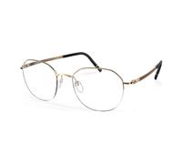 Dynamic Dawn 5585 Eyeglasses, unisex, Silhouette, Glasses, Yellow, 49 MM, Accessories 49 MM