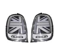 Dynamic daytime running lights For BMW For Mini F55 F56 F57 2014-2019 Taillight Assembly Dynamic Breathing Signal Turn Rear Auto Parts(Black white)