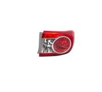 Dynamic daytime running lights For TOYOTA For COROLLA 2011 2012 2013 Taillight Half Assembly Exterior Tail Lights Bulb Not Included 8156002580 Light Cover(Right)
