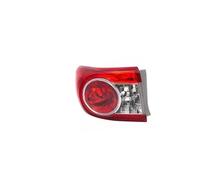 Dynamic daytime running lights For TOYOTA For COROLLA 2011 2012 2013 Taillight Half Assembly Exterior Tail Lights Bulb Not Included 8156002580 Light Cover(Left)