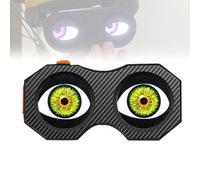 Dynamic Devil Eyes Light - LED Bike Tail Light with Multi-Color Modes, DIY Personalized Display, App Control, Easy Installation for Scooters and Motorcycles