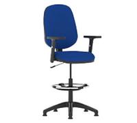 dynamic Eclipse I Operator Chair Permanent Contact Height-Adjustable Armrest Blue 120 kg Eclipse I 600 x 600 x 1,010 mm