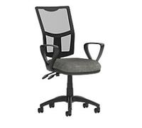 dynamic Eclipse II Operator Chair Basic Tilt Mesh Fixed Armrest Black, Charcoal 205 kg Eclipse II 610 x 610 x 990 mm