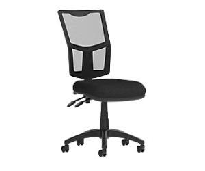 dynamic Eclipse II Operator Chair Basic Tilt Mesh Height-Adjustable Armrest Black 120 kg Eclipse Plus II 610 x 610 x 990 mm