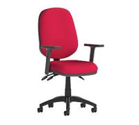 dynamic Eclipse III Operator Chair Permanent Contact Fabric Height-Adjustable Armrest Bergamot Cherry 120 kg Eclipse Plus III 600 x 600 x 970 mm