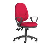 dynamic Eclipse XL III Operator Chair Permanent Contact Fabric Fixed Armrest Bergamot Cherry 120 kg Eclipse Plus XL 670 x 670 x 1,000 mm