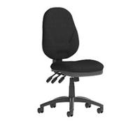 dynamic Eclipse XL III Operator Chair Permanent Contact Fabric Without armrest Height-Adjustable Seat Black 120 kg Eclipse Plus XL 670 x 670 x 1,000 mm