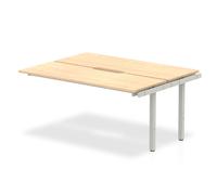 Evolve Evolve Plus 1400mm Back to Back Extension Kit Maple Top Silver Frame BE21