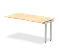 Evolve Plus 1200mm Single Row Extension Kit Maple Top Silver Frame BE339