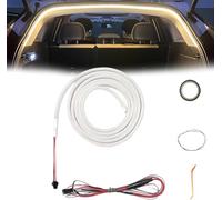 Dynamic Flowing Car Trunk Light Strip,Car Boot Led Strip Light/Trunk,Trunks Led Lights Strips,Automatischer Sensor Tail Box for Cars Cargo Area Or Interior (Warm yellow, Half circle 2 m/78 in)