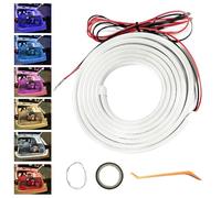 Dynamic Flowing Car Trunk Light Strip, Trunk Led Light Strip, Car Interior Led Fibre Optic Strips Lights for Cars Trunks,Suvs Cargo Area (white, Full circle 4 m/157 in)