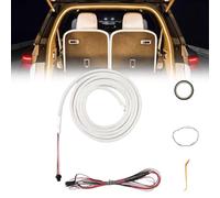 Dynamic Flowing Car Trunk Light Strip,Universal Car Trunk LED Lights Strip - 4M Flexible Dynamic Flowing Lights for Cargo Area & Interior Decoration (Warm light)