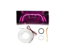 Dynamic Flowing Car Trunk Light Strip, Waterproof Hood Dynamic Atmosphere Lights, 2025 Upgrade Flexible Universal Trunk Led Light Strip, Atmosphere Waterproof for Cars Suvs Trucks (Pink, 2 m/78 in)