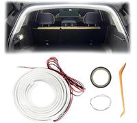 Dynamic Flowing Car Trunk Light Strip, Waterproof Hood Dynamic Atmosphere Lights, 2025 Upgrade Flexible Universal Trunk Led Light Strip, Atmosphere Waterproof for Cars Suvs Trucks (White, 4 m/157 in)