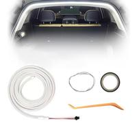 Dynamic Flowing Car Trunk Light Strip(White,Full Circle 4 m/13.2ft) | Automatischer Sensor Tail Box Light Strips,Waterproof Hood Atmosphere Lights,Interior Illumination Accessories for Cars Suvs