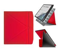 Dynamic Folio Case for 7" Pocketbook Era Color Ereader 2024 & 7" Pocketbook Era Ereader 2022, Slim Magnetic Stand Case with Viewing Angles, Auto Wake/Sleep, Ultra Thin, Red