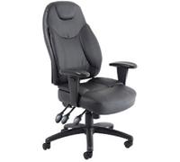 dynamic Galaxy Operator Chair Permanent Contact Fabric Height-Adjustable Armrest Black 125 kg Galaxy 675 x 640 x 1,110 mm