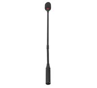 Dynamic Gooseneck Microphone for Vocal Applications, Gooseneck Condenser Microphone 17.7in Flexible Noise Reduction Gooseneck with Power Indicator for Meeting Rooms