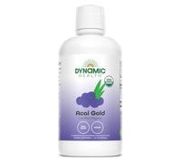 Dynamic Health 946ml 100 Percent Pure Organic Acai Gold Acai Juice