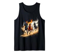 Dynamic Horse Artwork Tank Top