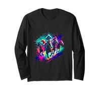 Dynamic Horse Racing Long Sleeve T-Shirt