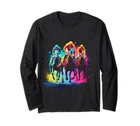 Dynamic Horse Racing Long Sleeve T-Shirt
