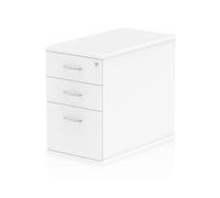 Dynamic Impulse 800 Desk High Pedestal 3 Drawer White