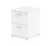 Impulse Filing Cabinet 2 Drawer White