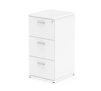 Impulse Filing Cabinet 3 Drawer White
