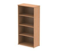 Impulse 1400/600 Rectangle Silver Cantilever Leg Desk Maple - MI002423