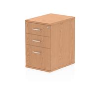 Dynamic I000777 office drawer unit Oak Melamine Faced Chipboard (MFC)