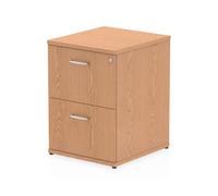 Impulse Filing Cabinet 2 Drawer Oak