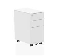 Impulse Slim Mobile Pedestal White - I000906