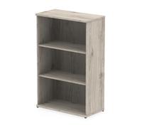 Impulse 1200mm Bookcase Grey Oak