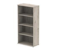 Impulse 1600mm Bookcase Grey Oak