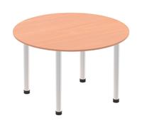 Impulse Round Table With Post Leg