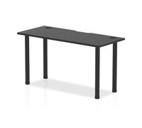 Impulse Black Series Slimline Straight Table