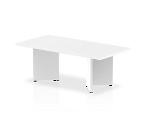 dynamic Impulse Coffee Table Rectangular Impulse MFC (Melamine Faced Chipboard) White 1,200 x 600 x 450 mm