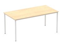 dynamic Impulse Conference Table Rectangular Maple 4 Metal legs 1,600 (W) x 800 (D) x 740 (H) mm MFC (Melamine Faced Chipboard)